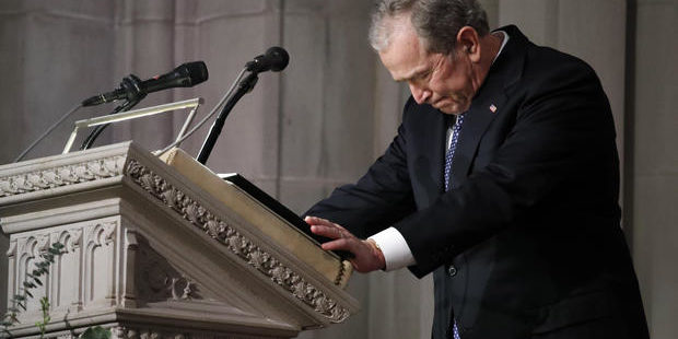 State Funeral Held For George H.W. Bush At The Washington National Cathedral